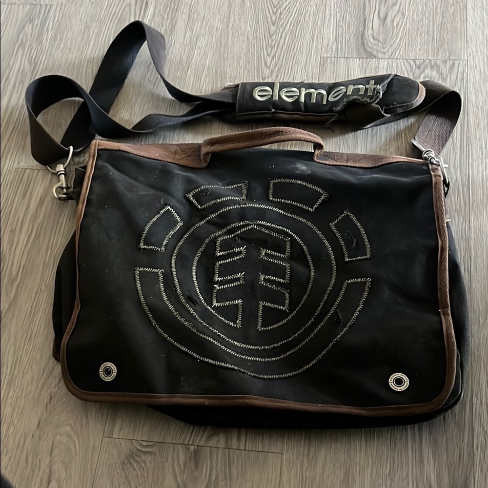 Element Black and Brown Men's Bag